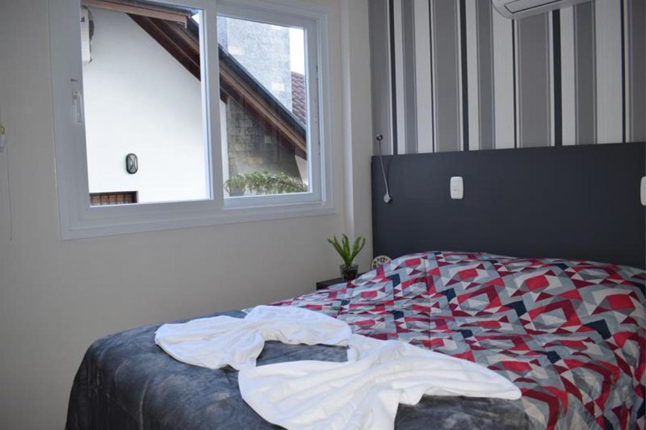 Lindo Apto De 2 Quartos Em Gramado - Ed Paradiso Exterior photo